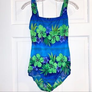NWT Vintage Sirena One Piece Bathing Suit